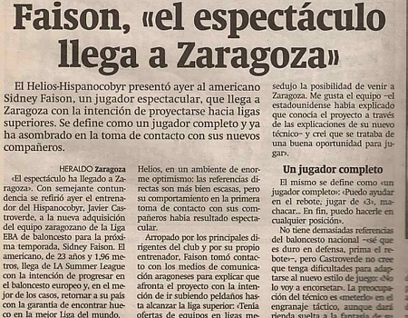 News Article from Spain